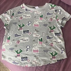 Not your babe shirt (x small)